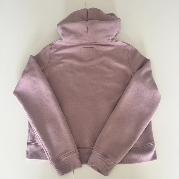 Hollister Pullover Hoodie Womens Size M Dusty Pink Y2K Skater Surf Streetwear - Picture 4 of 7